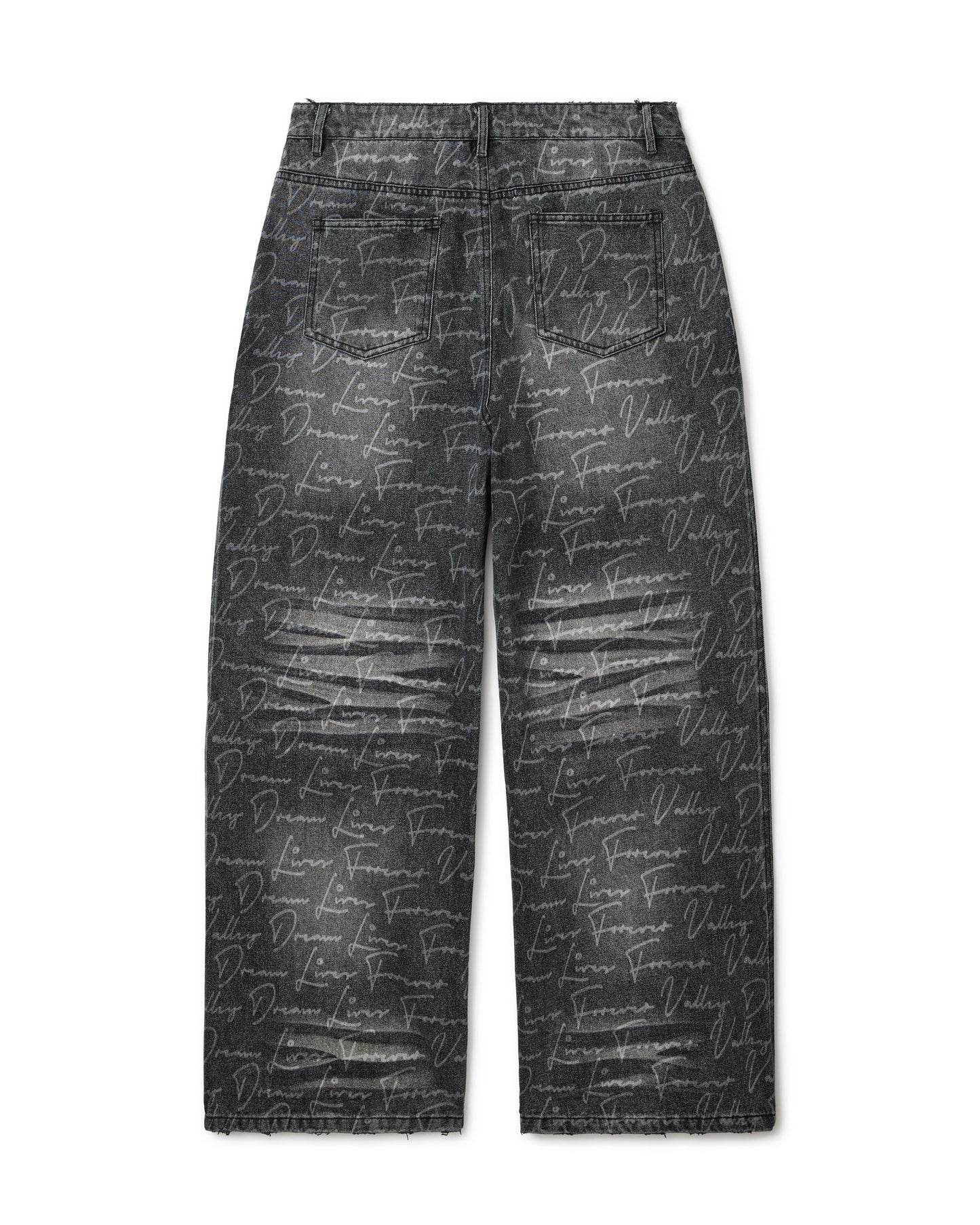 BLACK LETTER TO VALE DENIM