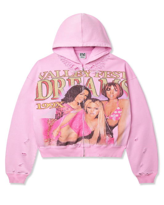 DREAMS ZIP UP HOODIE