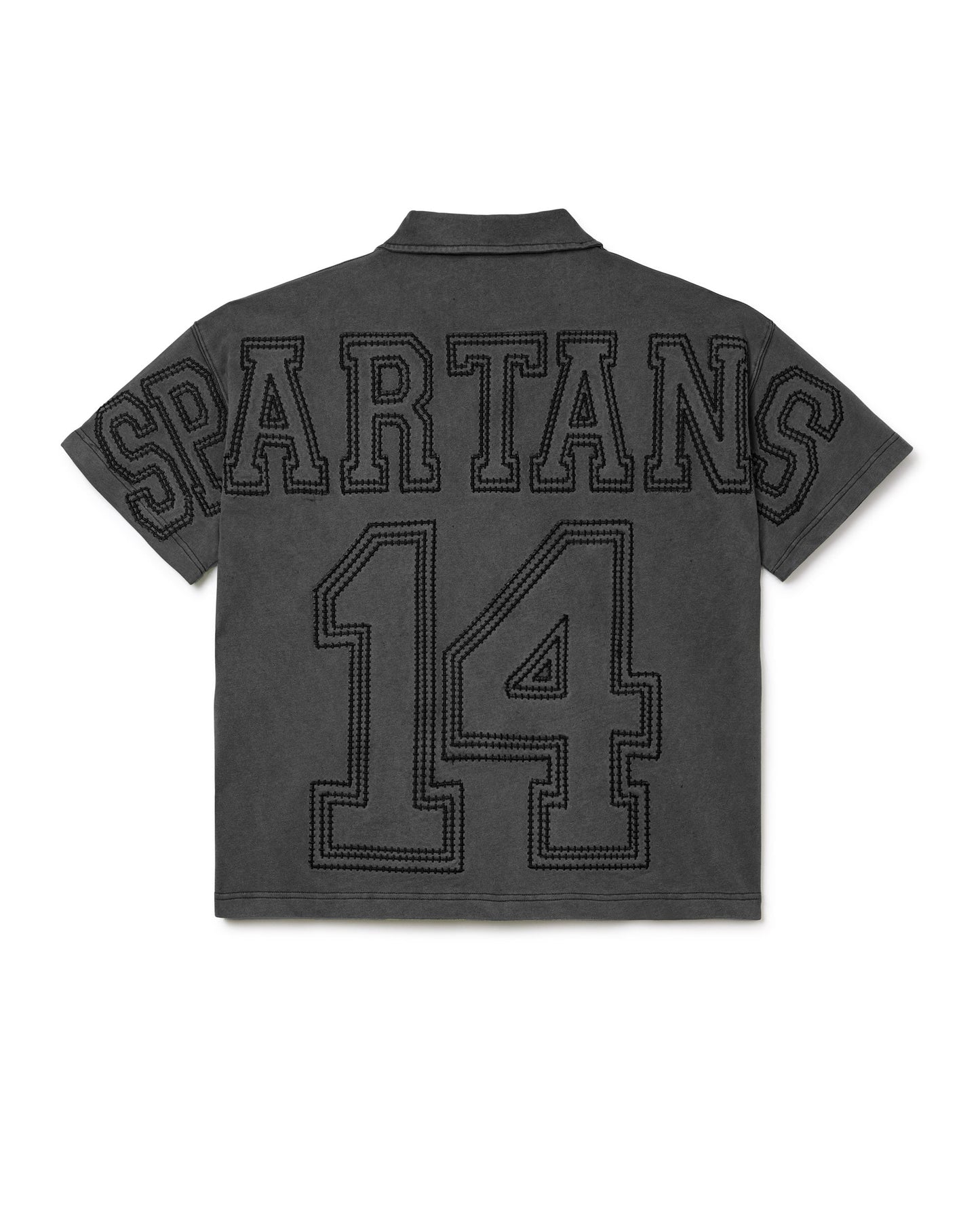 BLACK SPARTAN POLO