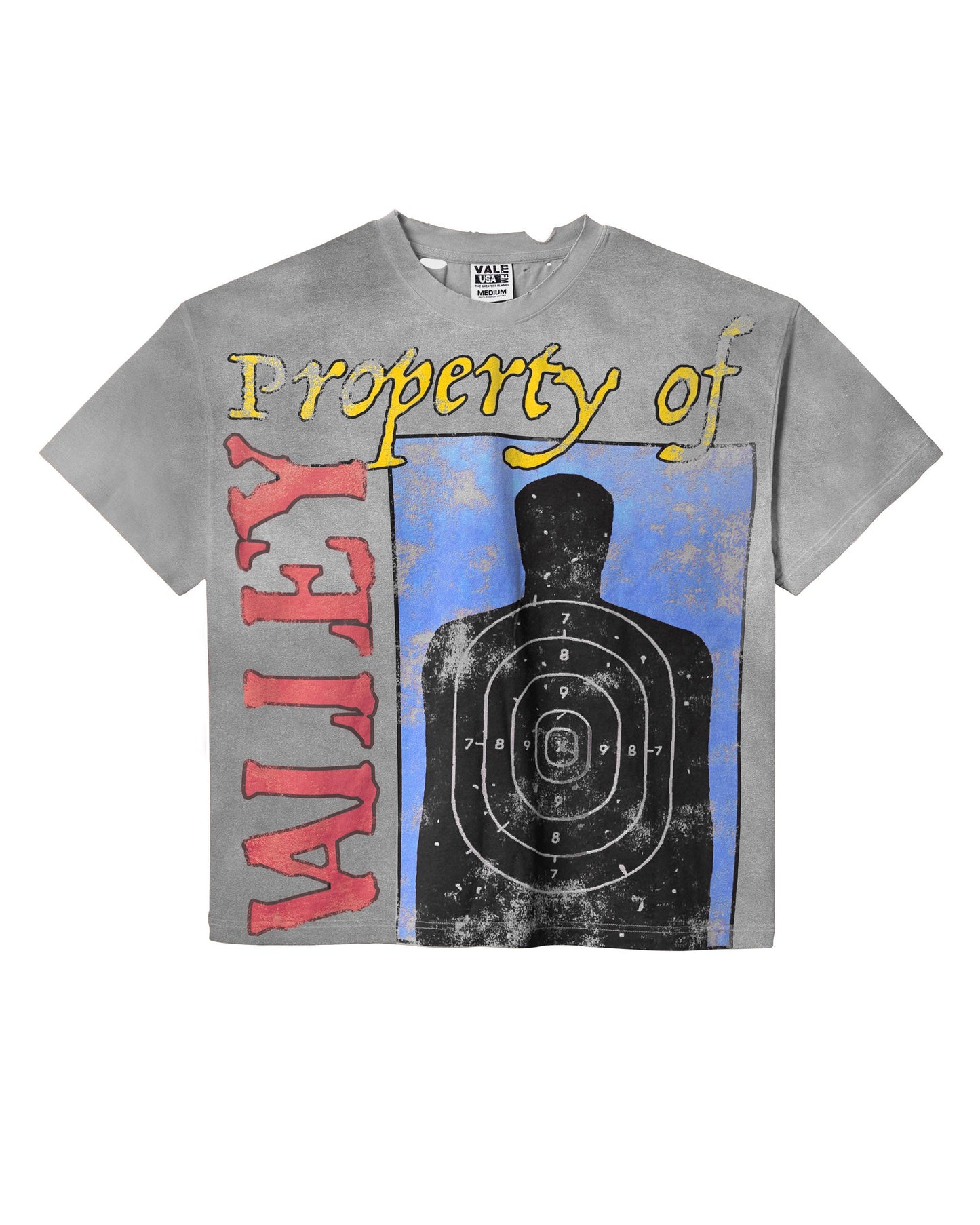 CHARCOAL TARGET PRACTICE TEE