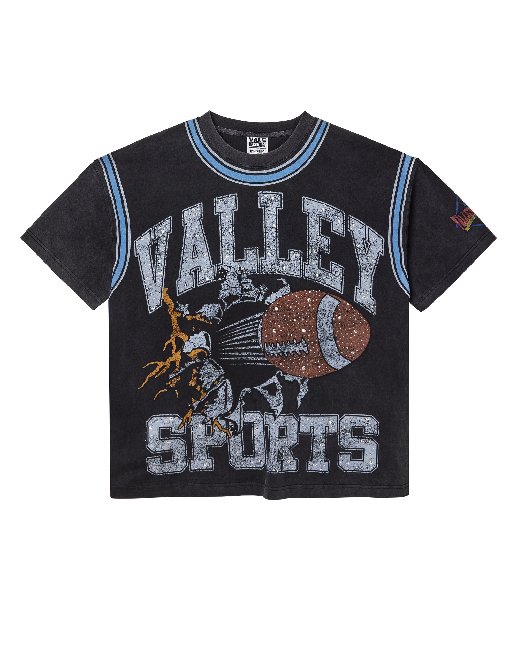 CLASSIC BLACK BLING TEE – Vale Houston Flagship