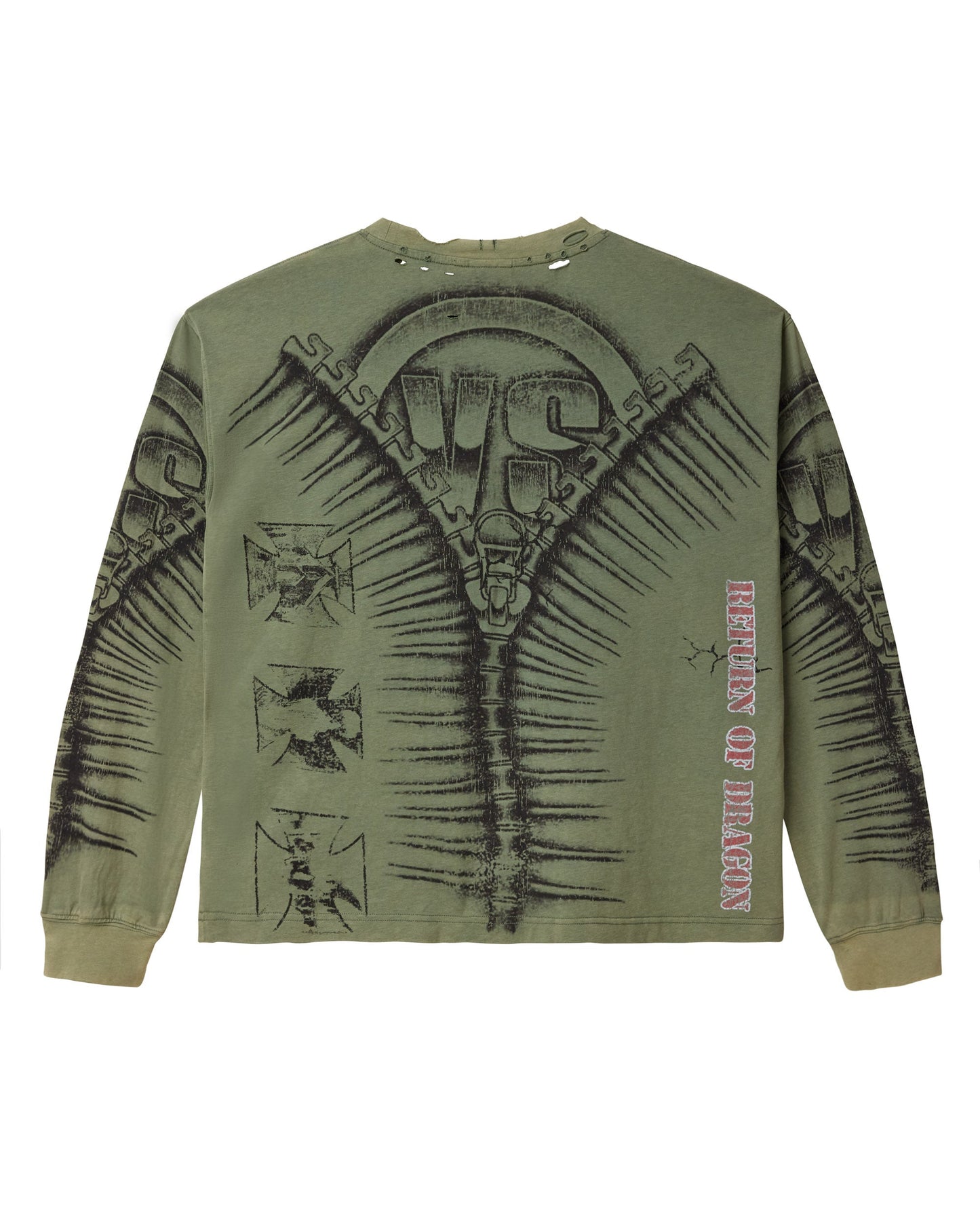 GREEN REGGIE LONGSLEEVE