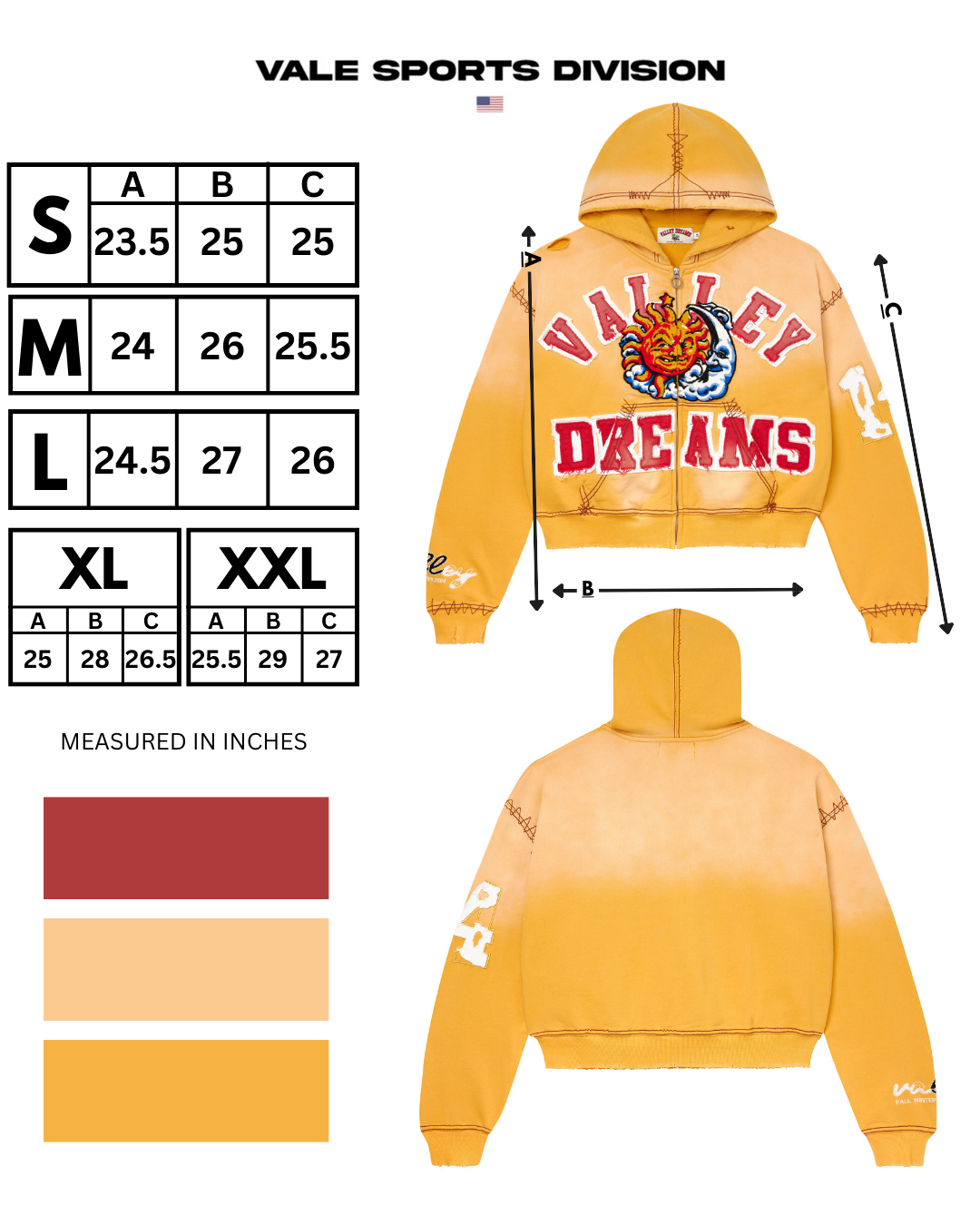 SUNNY ZIP UP [YELLOW]