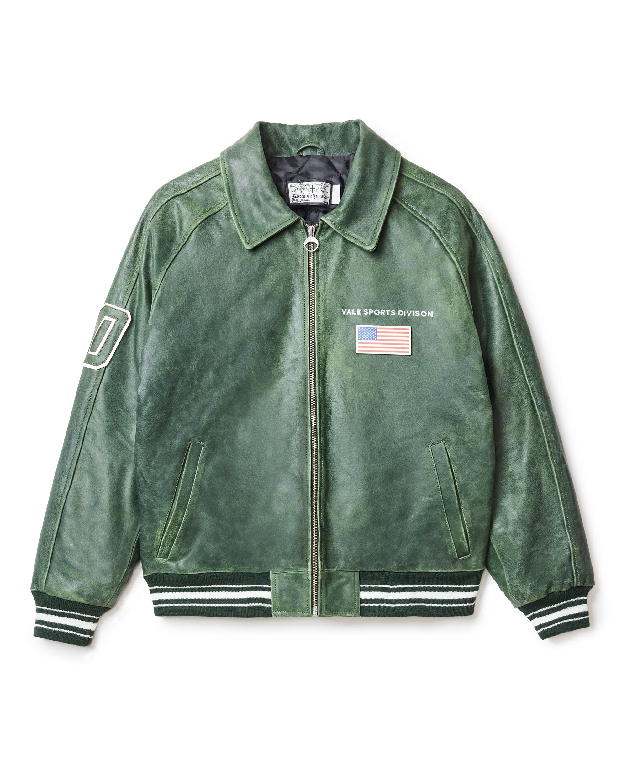 OLIVE VALLEY LEATHER JACKET – Vale Houston Flagship