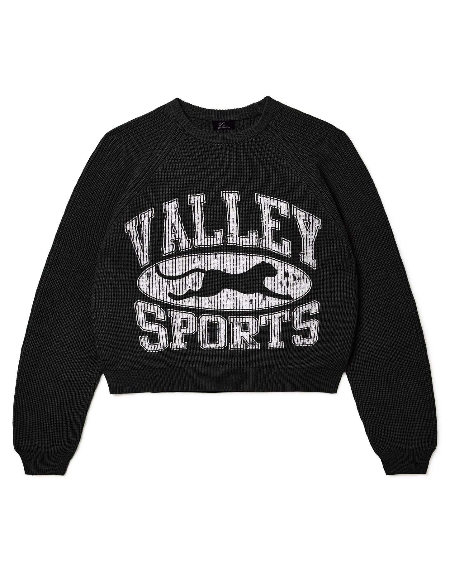 BLACK FISHERMAN KNIT