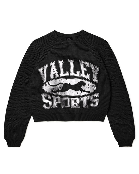 BLACK FISHERMAN KNIT