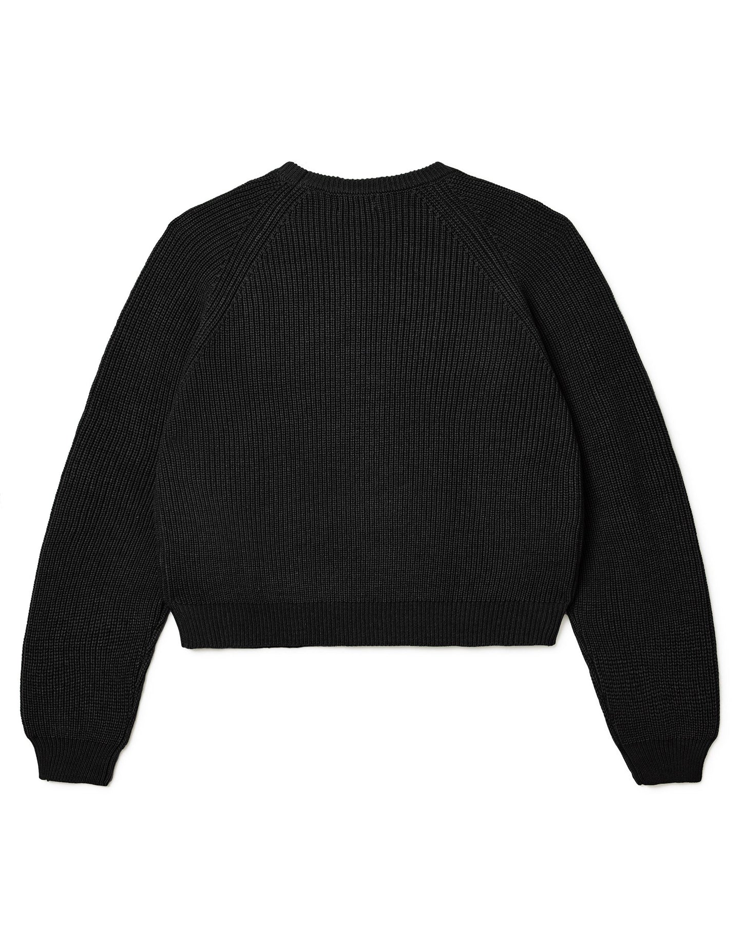 BLACK FISHERMAN KNIT