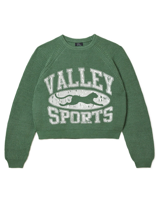 GREEN FISHERMAN KNIT