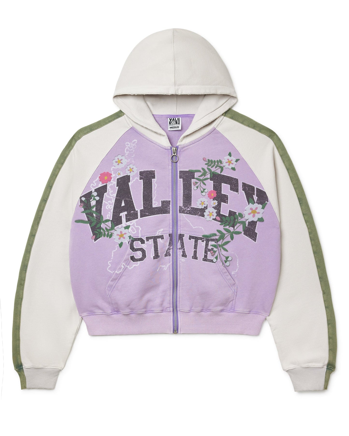 PEARL ZIP UP HOODIE