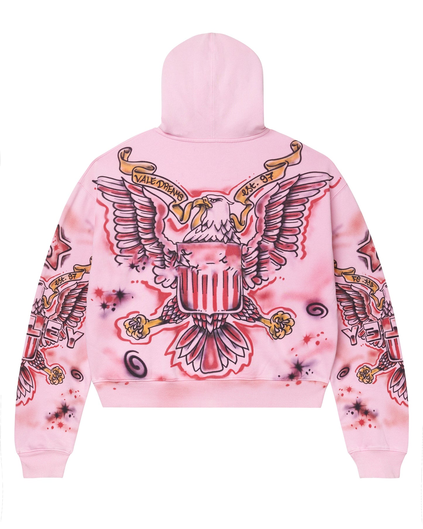 PINK FLAG ZIP UP
