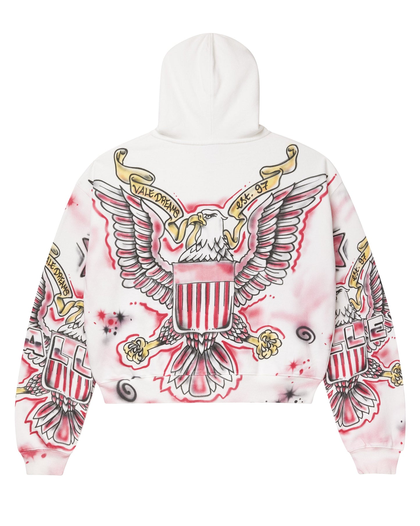 WHITE FLAG ZIP UP