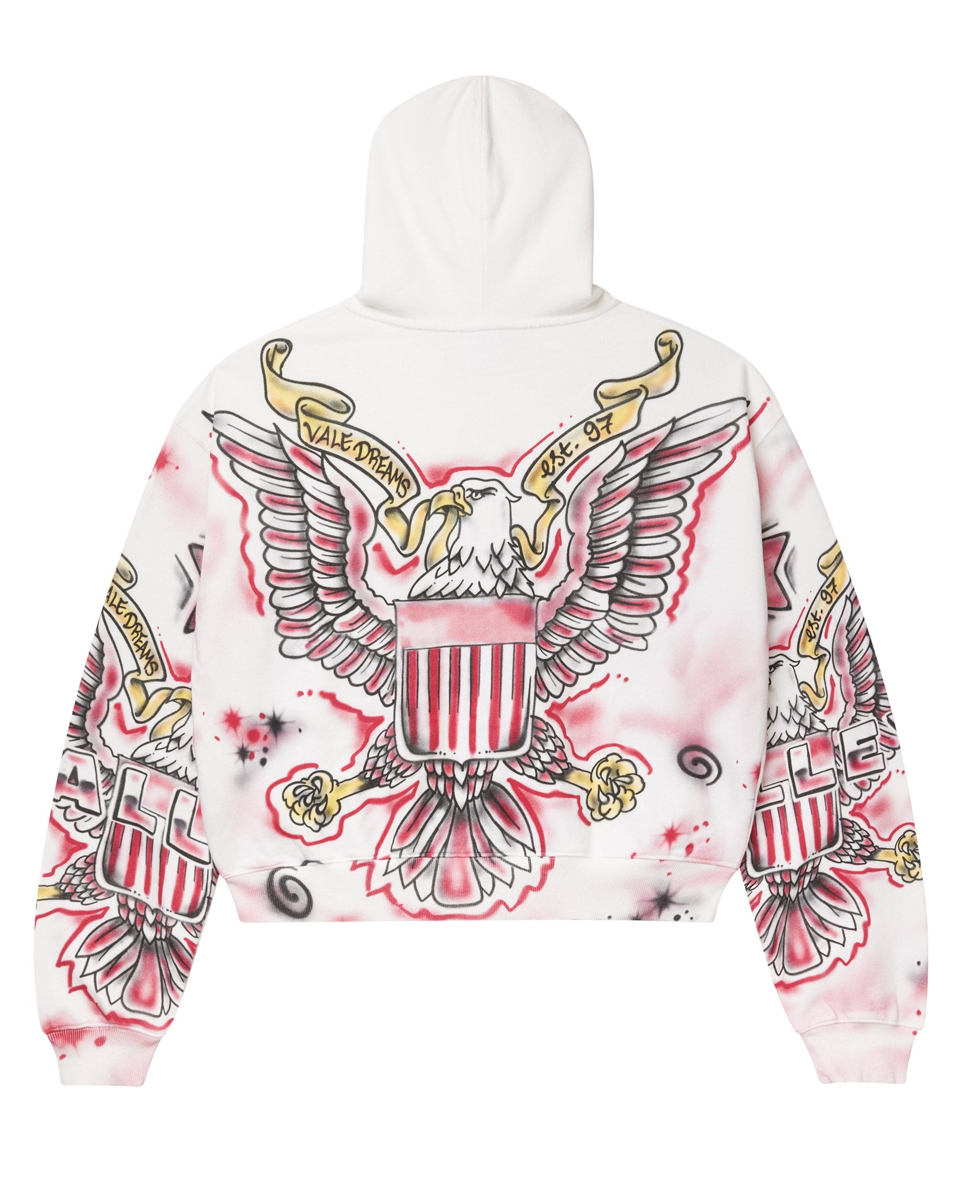 WHITE FLAG ZIP UP