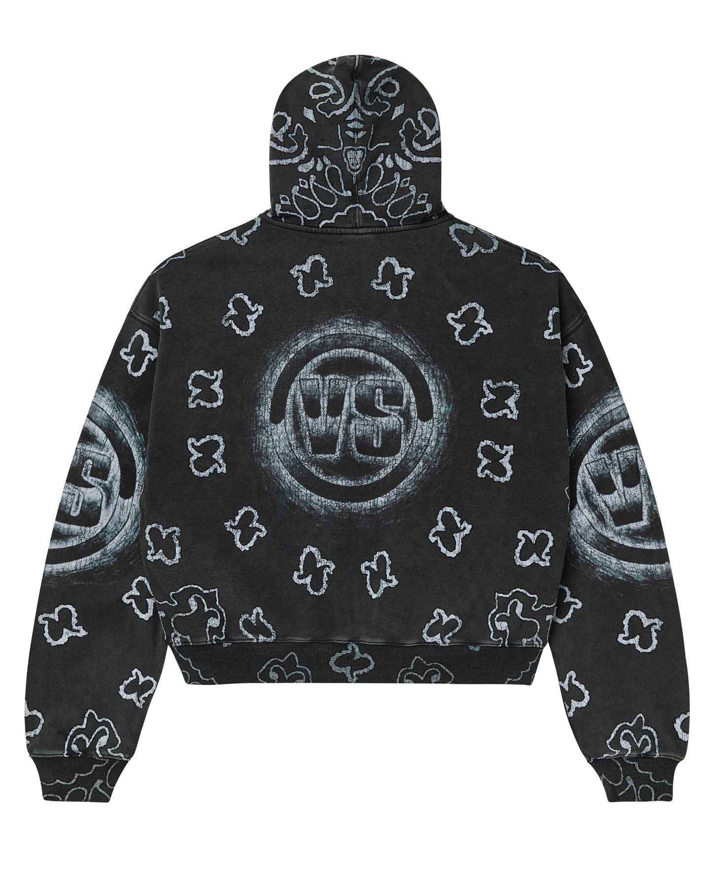 BLACK FLAG ZIP UP