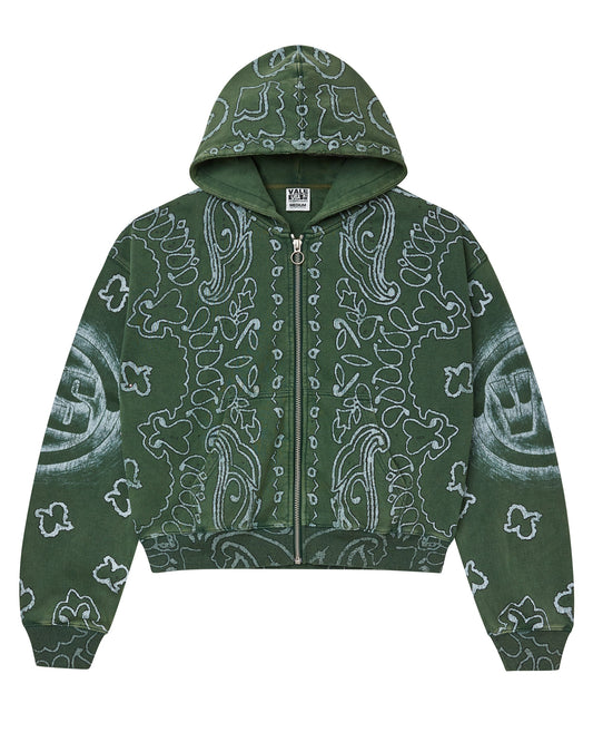 GREEN FLAG ZIP UP