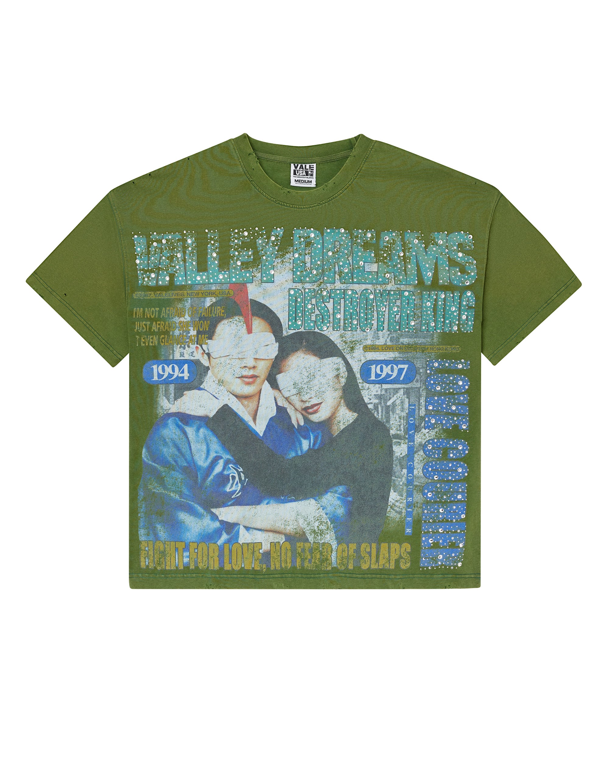 GREEN ROBOT BLING TEE – Vale Houston Flagship