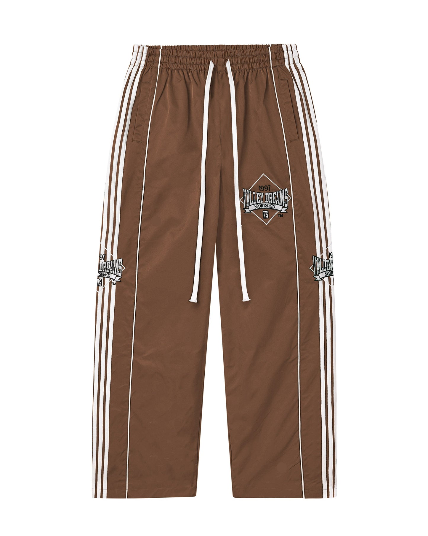 CHOCOLATE STRIPE TRACK PANTS