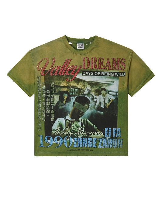 GREEN MONEY BLING TEE