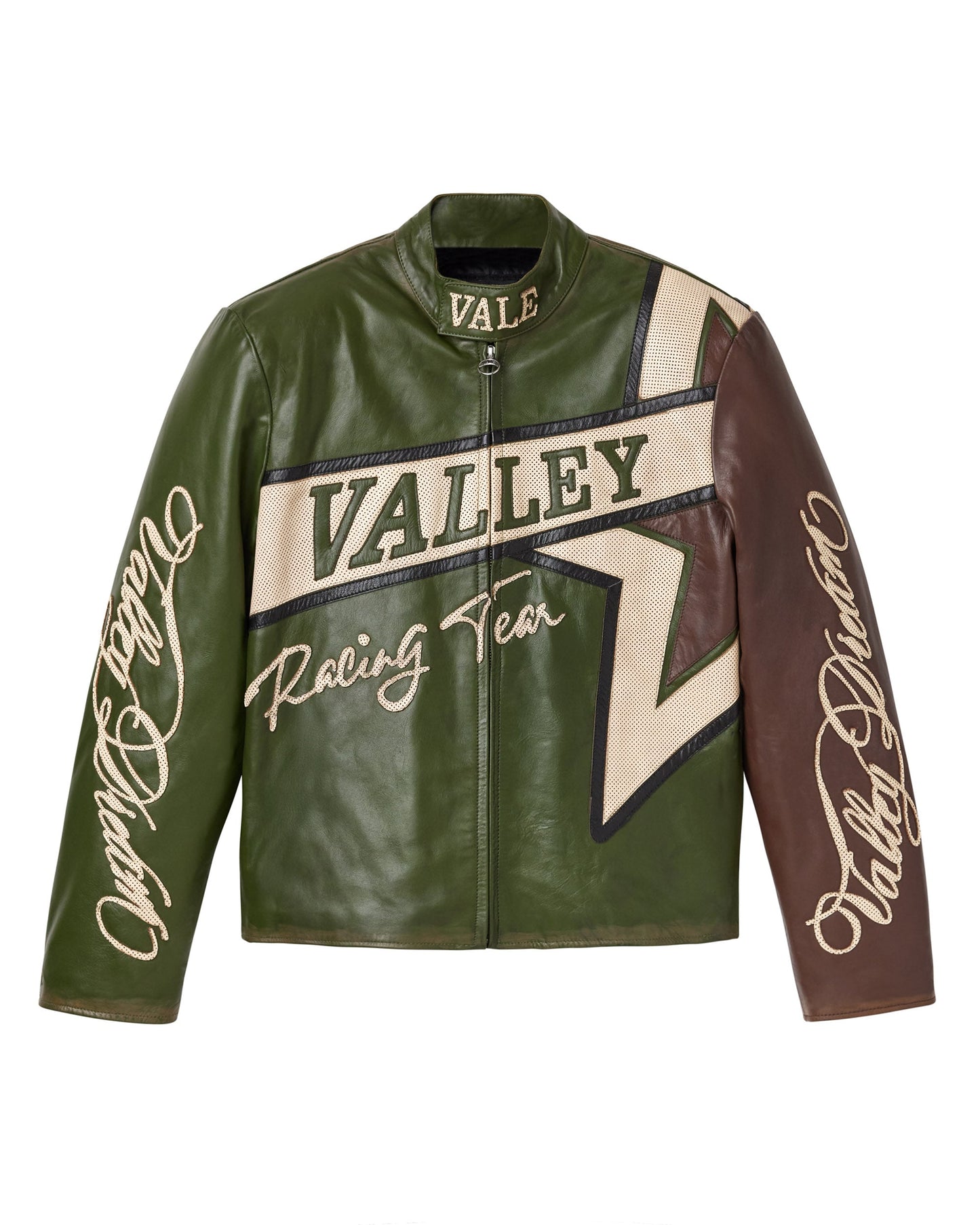 BRITISH GREEN MOTOCROXXX JACKET