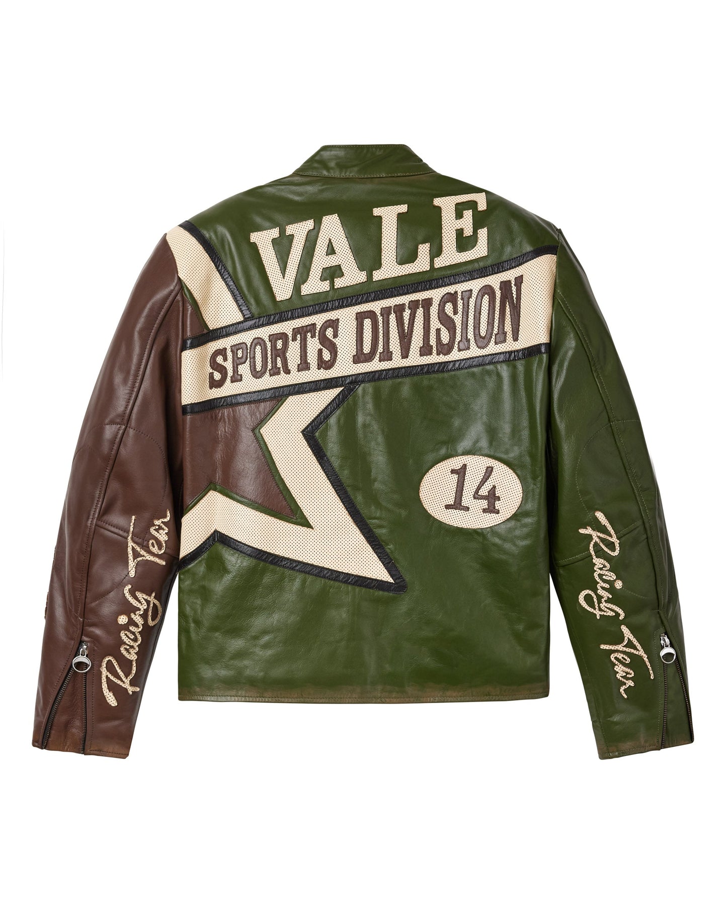 BRITISH GREEN MOTOCROXXX JACKET