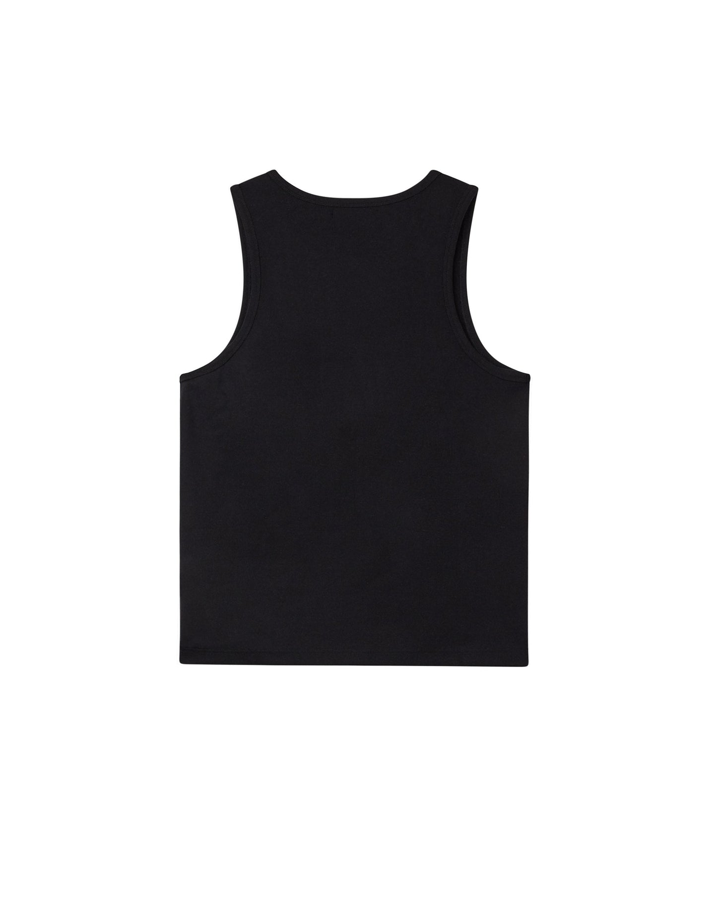 BLACK SLUB TANK