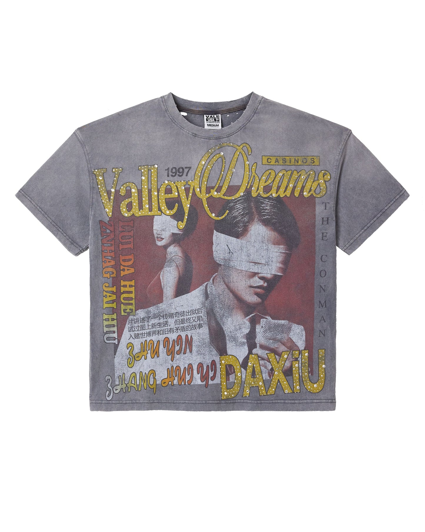 CHARCOAL CASINO TEE