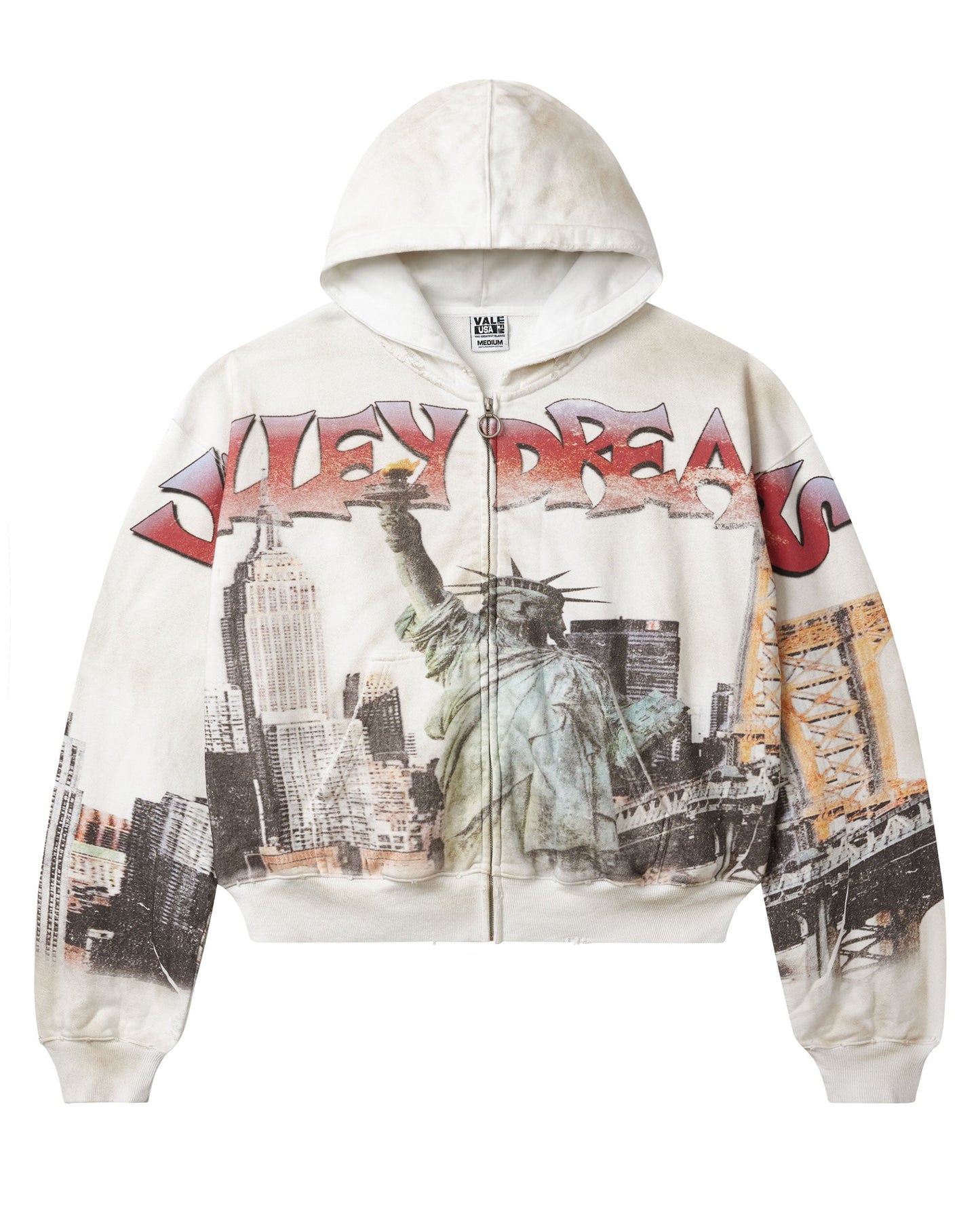 NYC ZIP UP [WHITE]