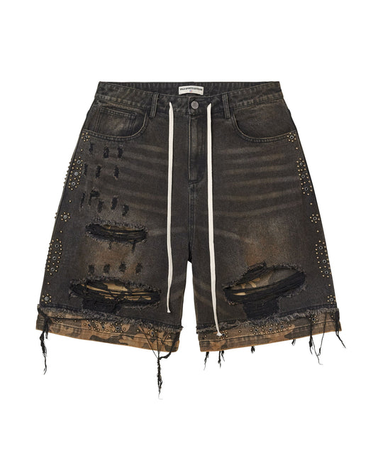 BLACK DOUBLE JORTS