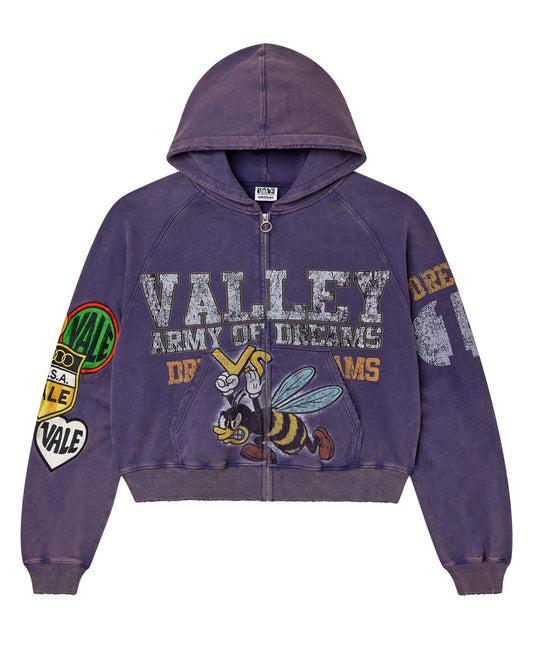 ARMY ZIP UP [NAVY]