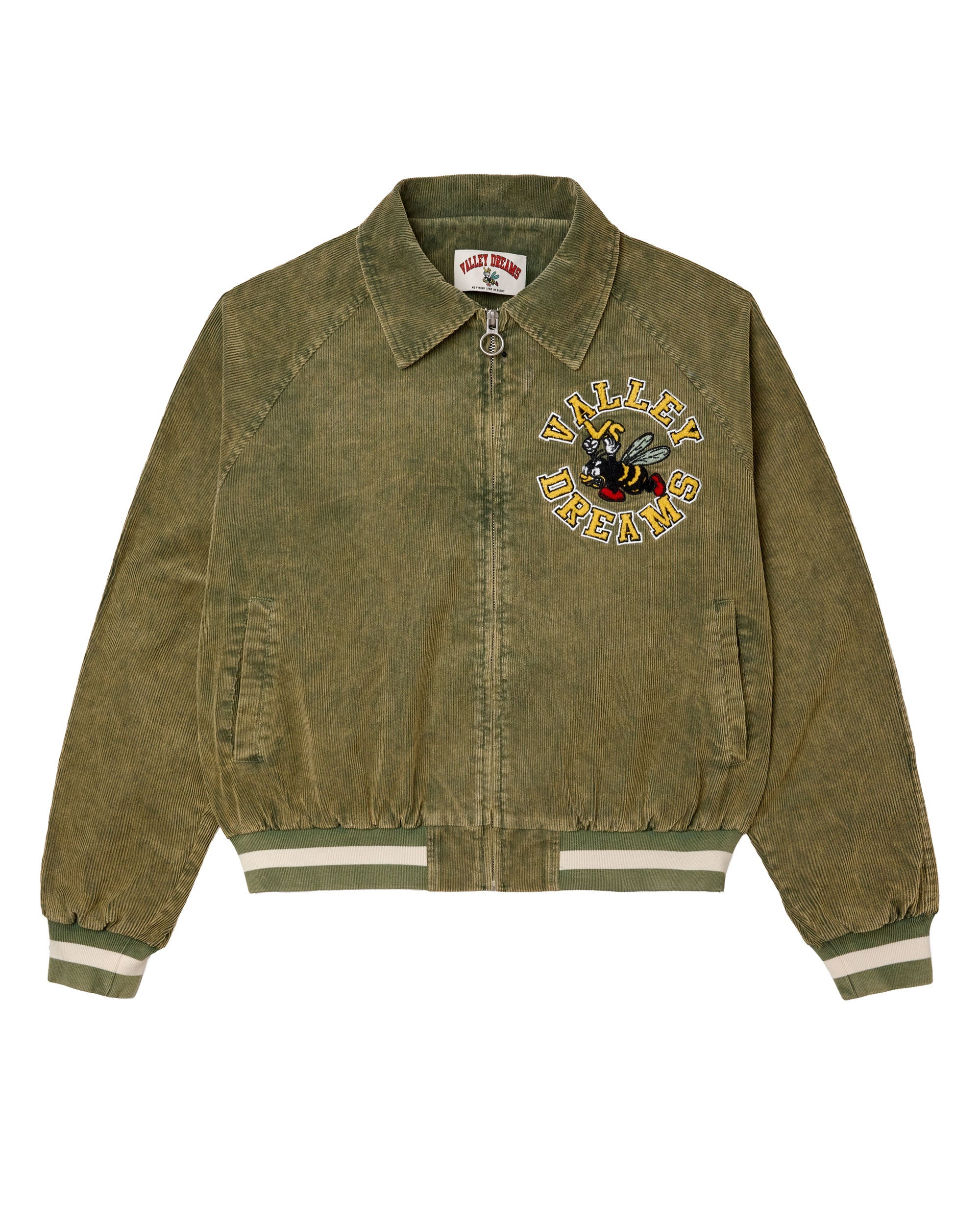 ANGRY BEE JACKET [OLIVE] – Vale Houston Flagship