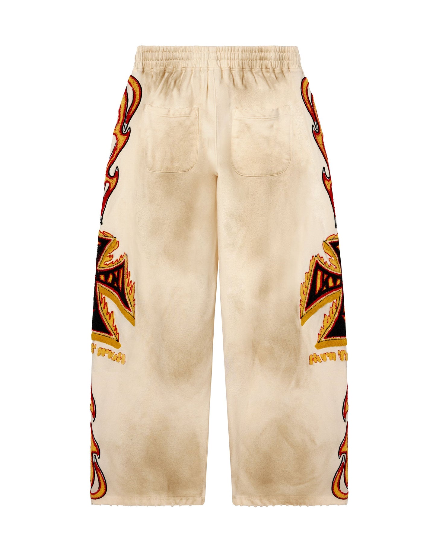 LA FLARE SWEATS [BONE]