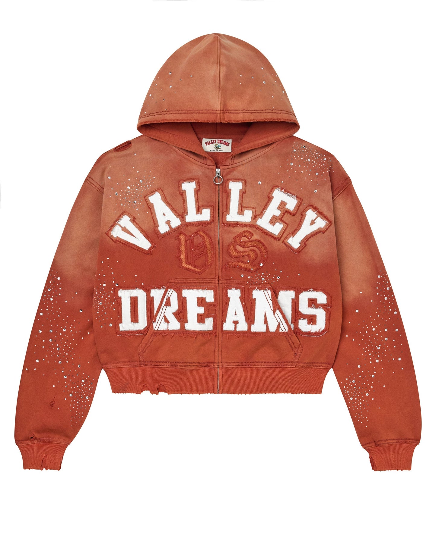 CLASSICO ZIP UP HOODIE [ORANGE]