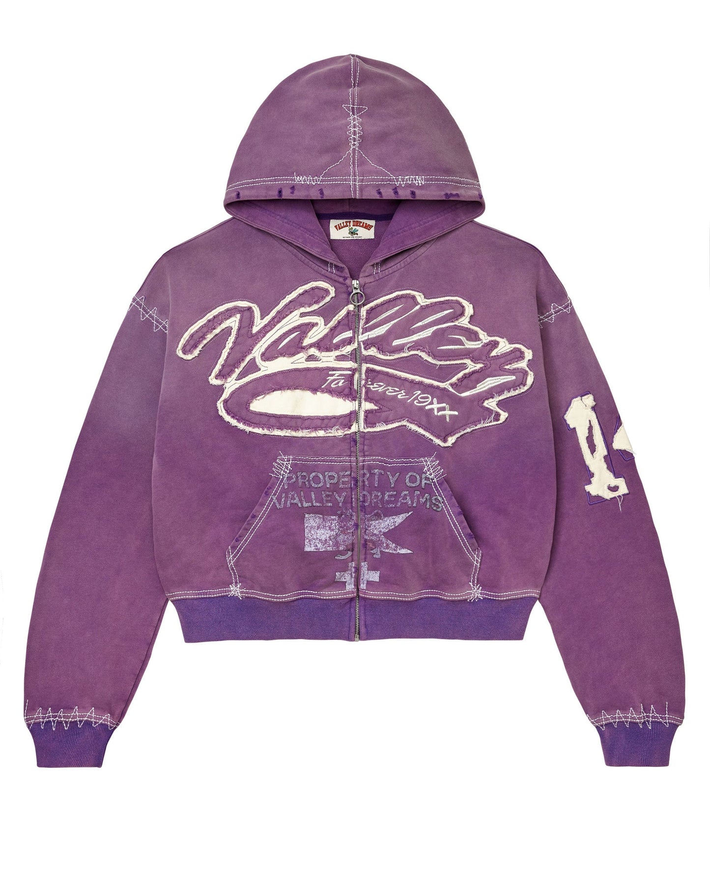 RELIGION ZIP UP [PURPLE]