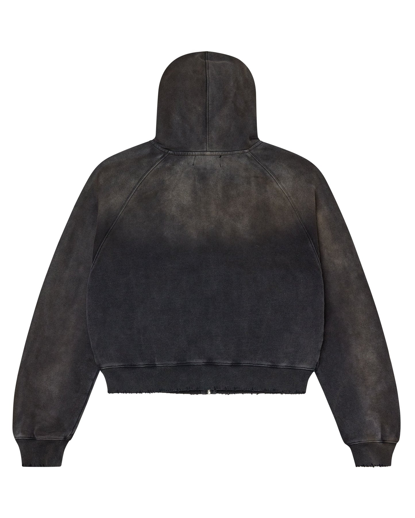 BLACK GEM ZIP UP HOODIE