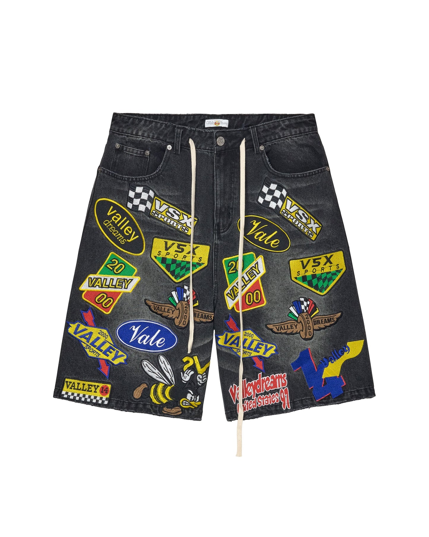 PASSPORT JORTS [BLACK]