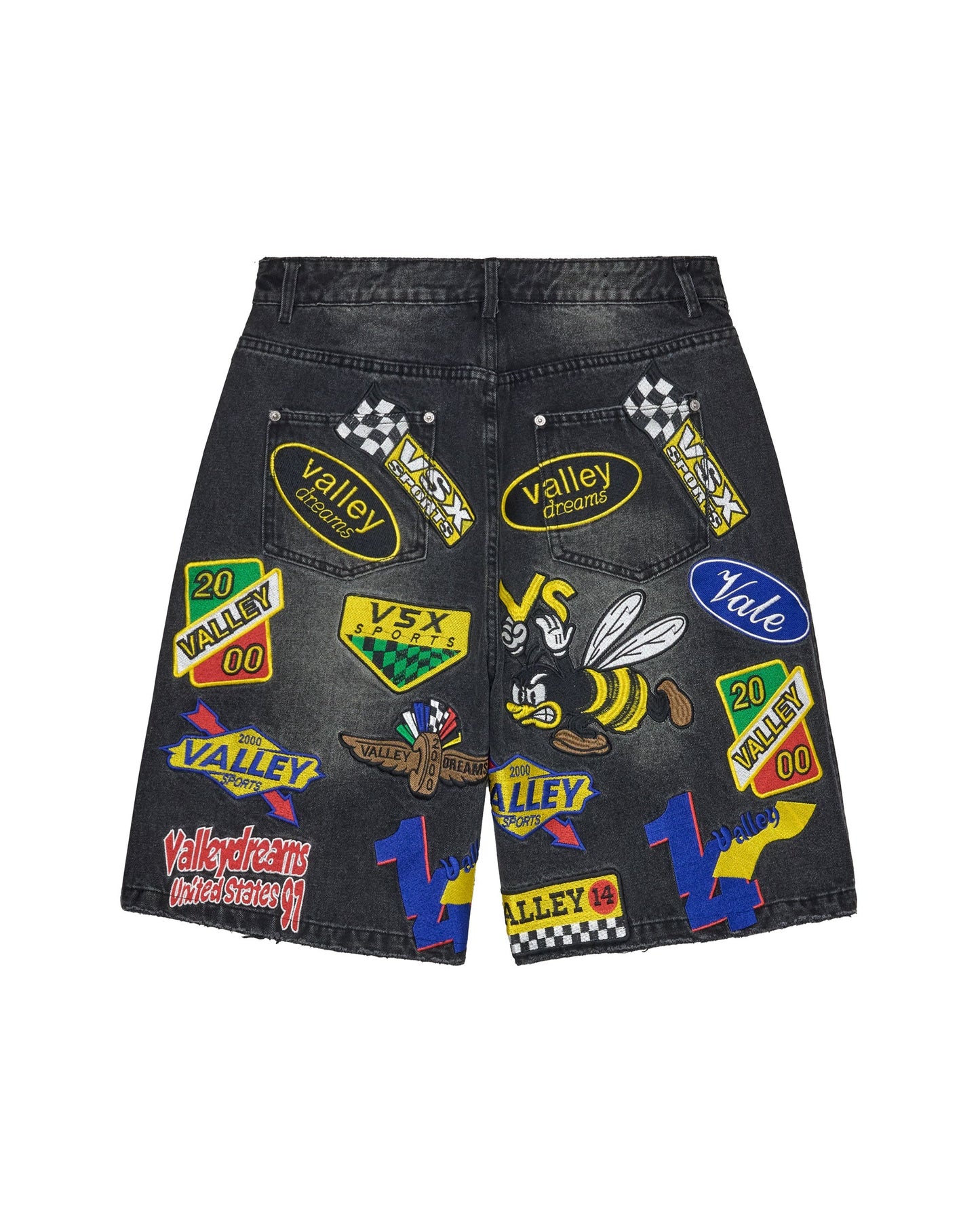 PASSPORT JORTS [BLACK]