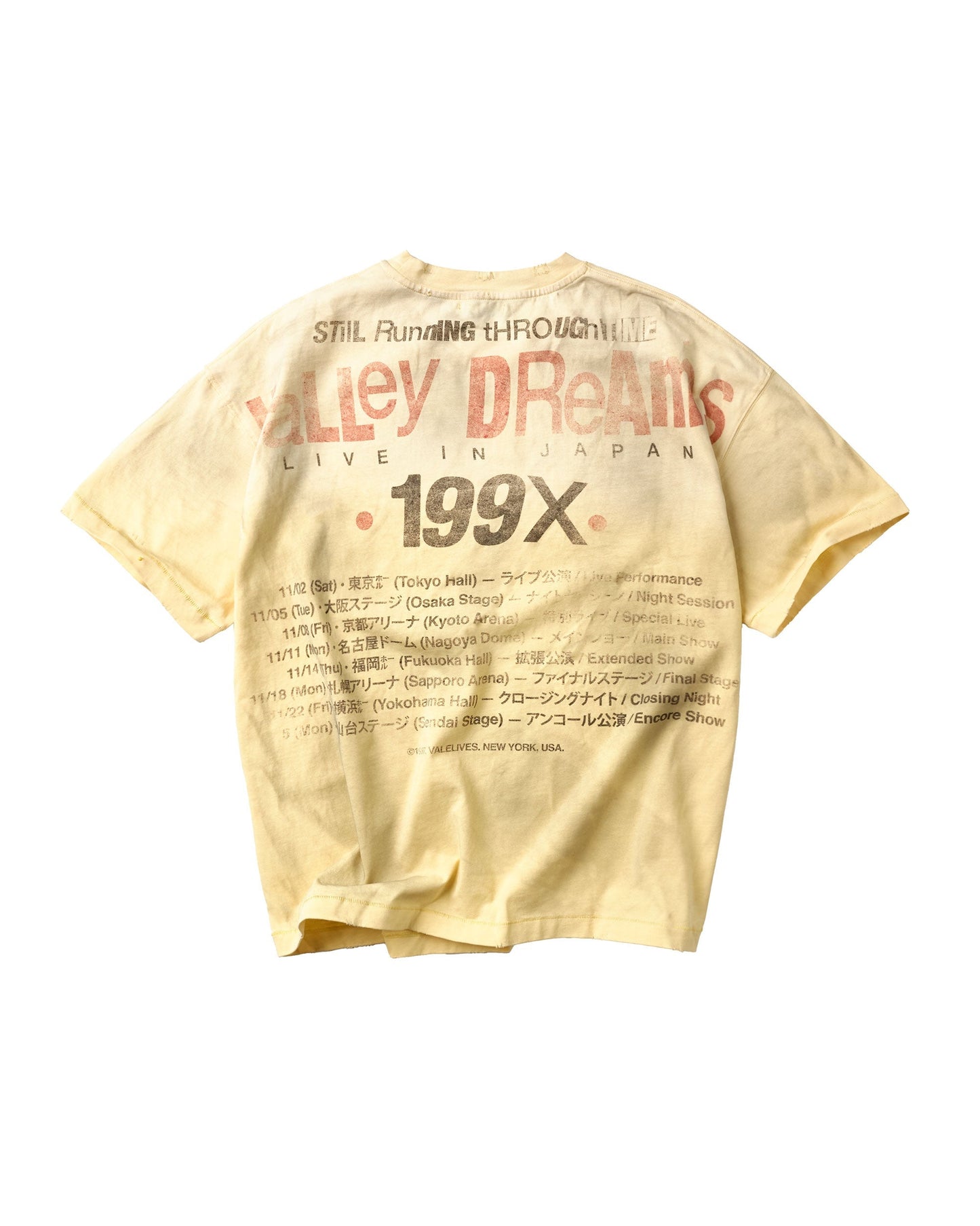 VALESTAR TEE [YELLOW]