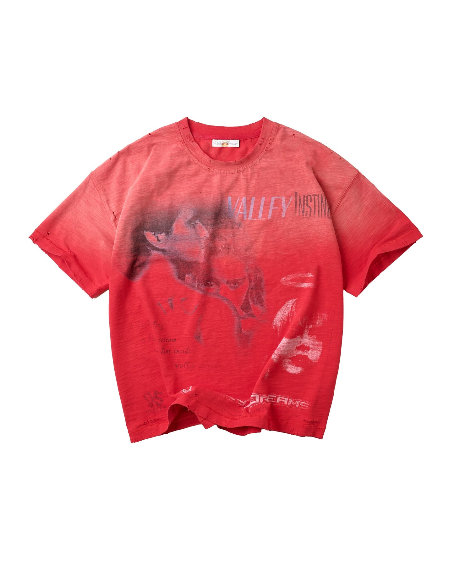 VALLEY INSTINCT TEE [RED]