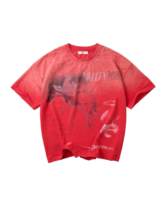 VALLEY INSTINCT TEE [RED]