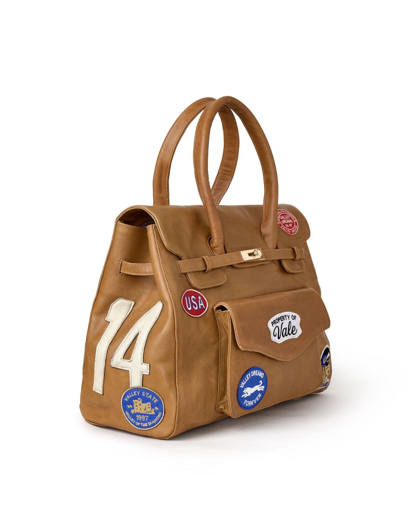 LUCKIE CHARMS BAG [TAN]