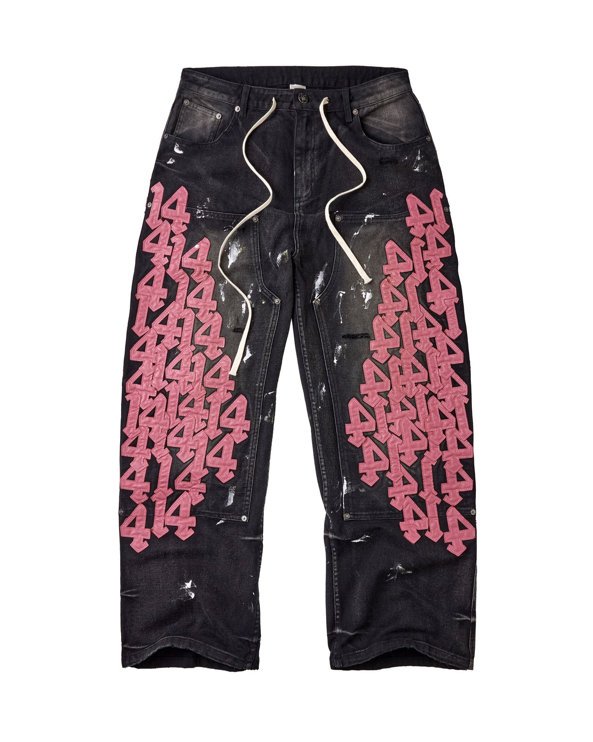 BLACK CAT DENIM [PINK 14s]