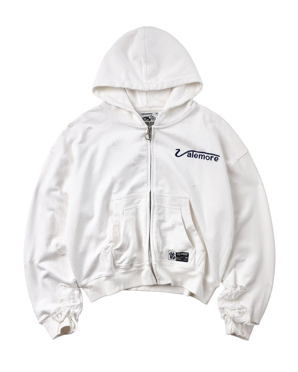 VALEMORE CLASSIC ZIP UP [WHITE]