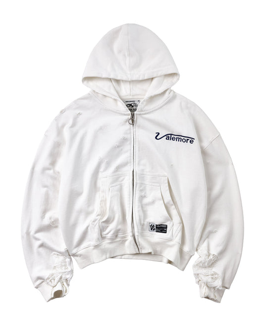 VALEMORE CLASSIC ZIP UP [WHITE]