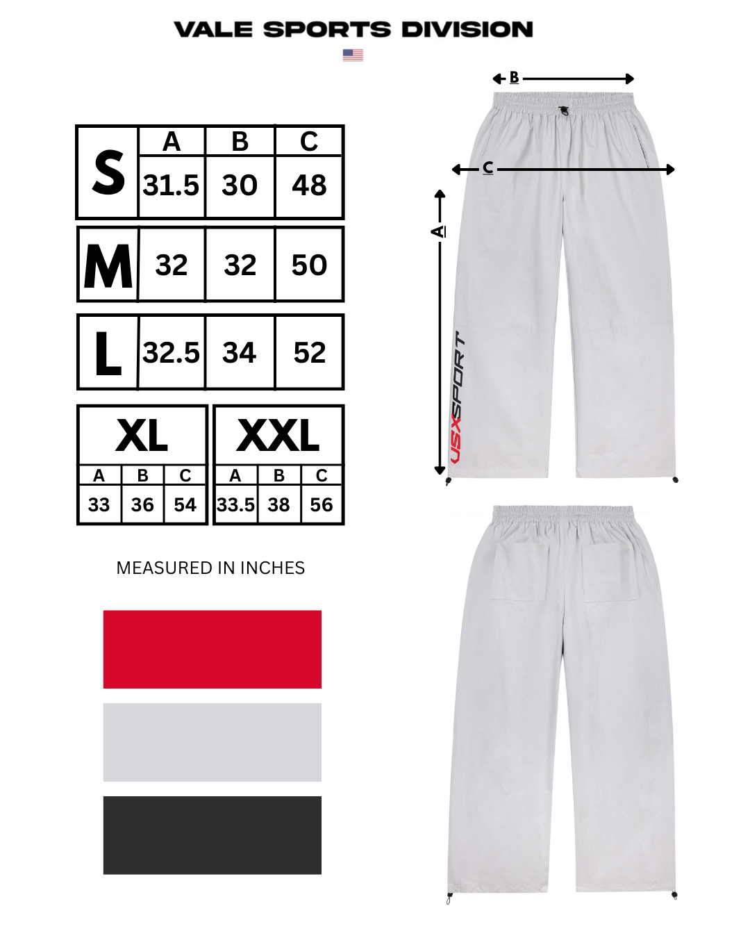 VSX NYLON SWEATS [NARDO]