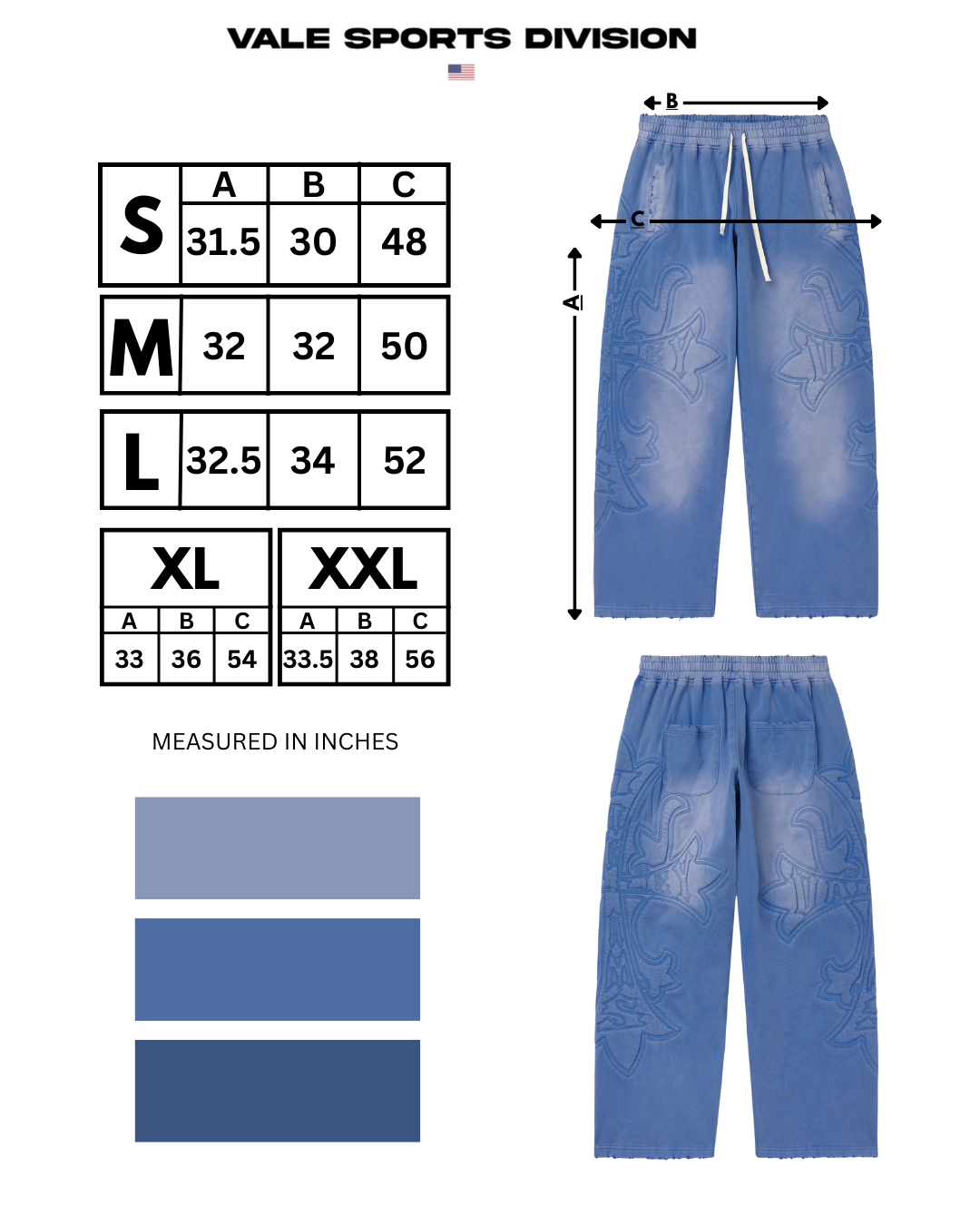 CARVER SWEATS [ICE BLUE]