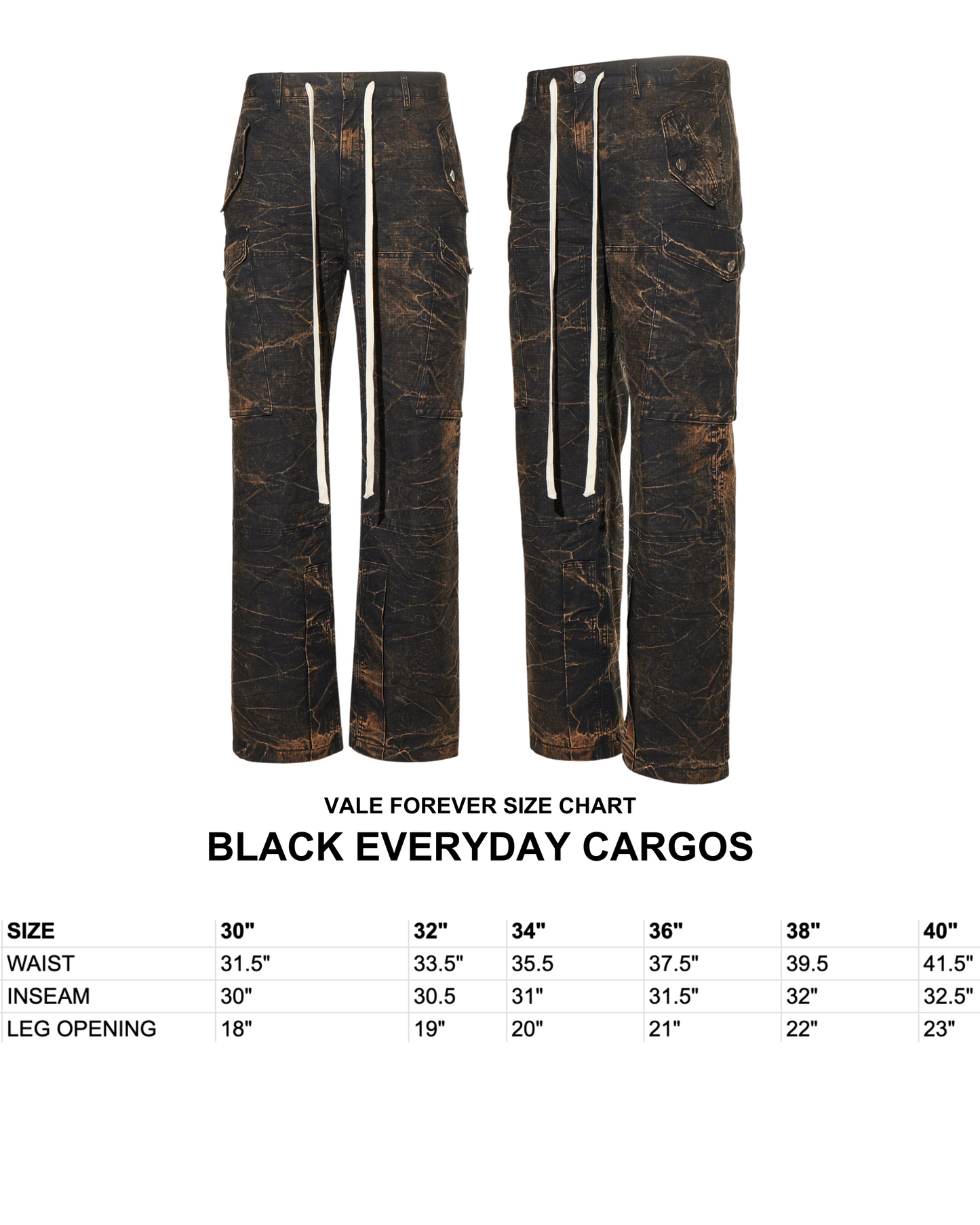 BLACK EVERYDAY CARGOS