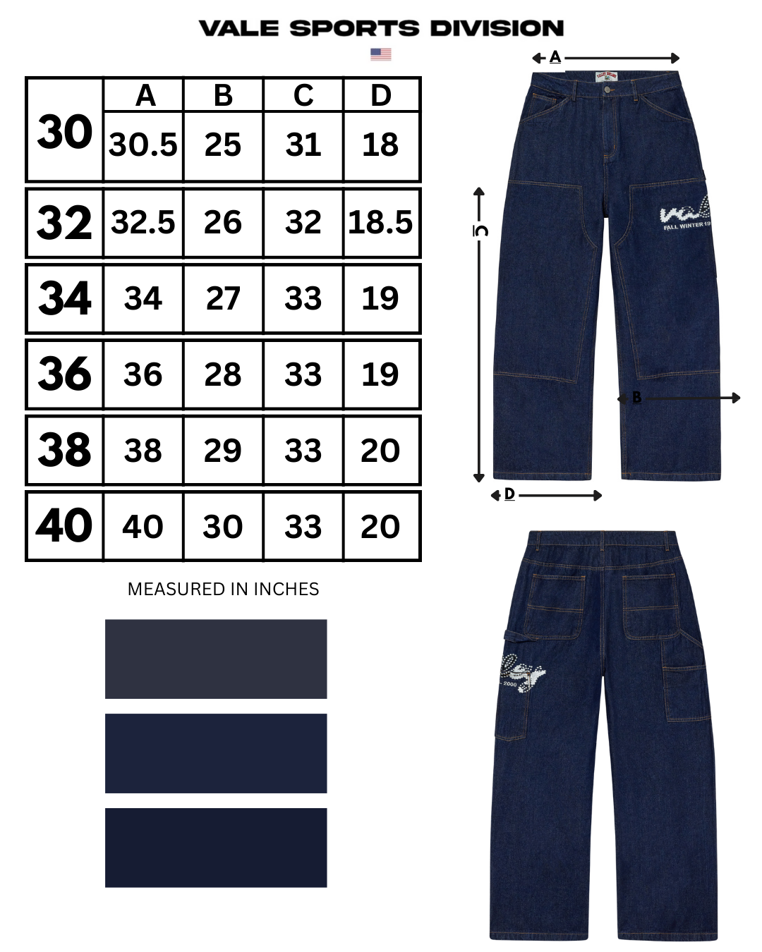 DAILY WORK PANTS [RAW]