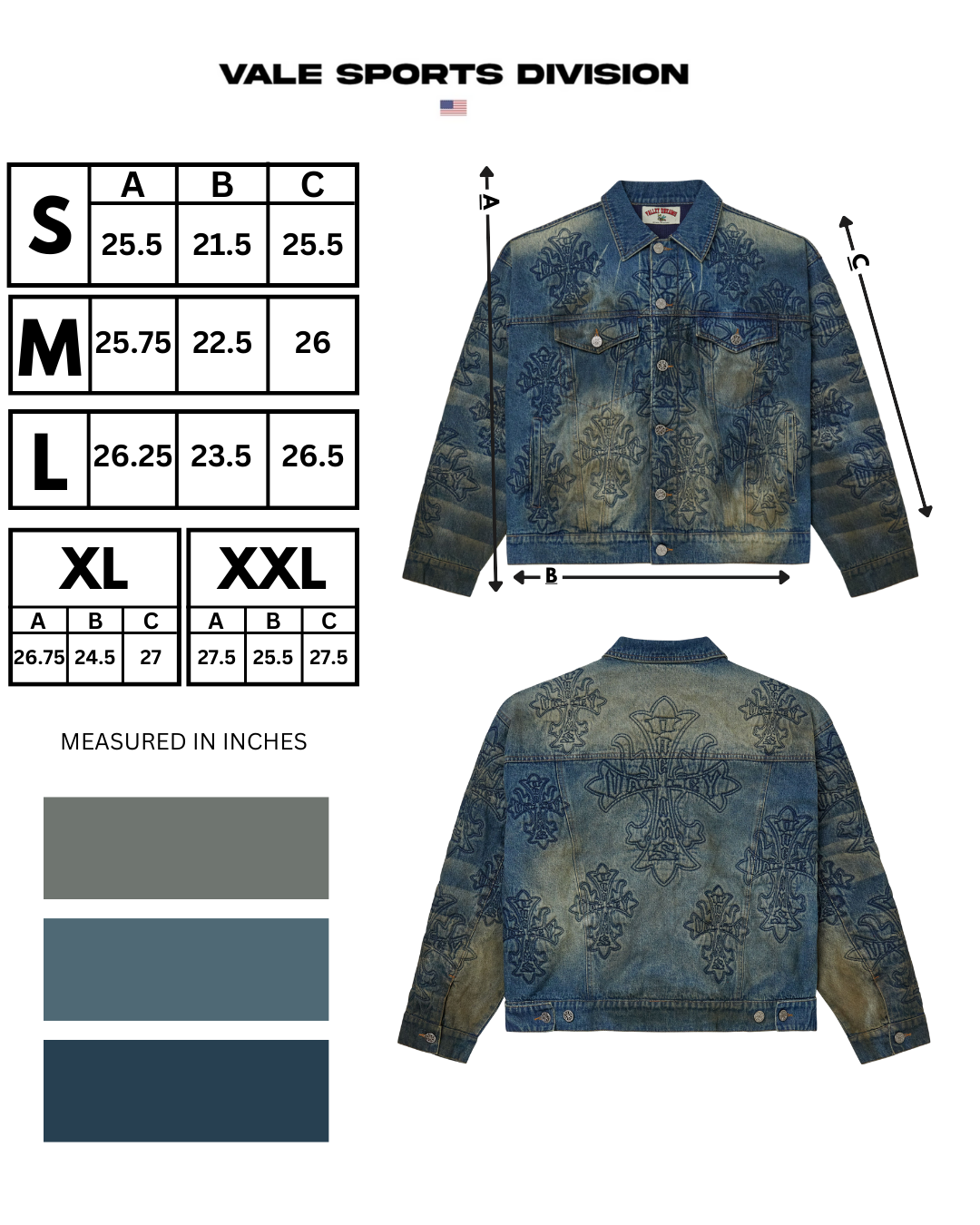 RELIGION DENIM JACKET