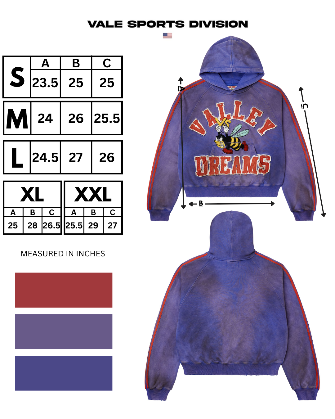 ANTHEM PULLOVER [BLUE]
