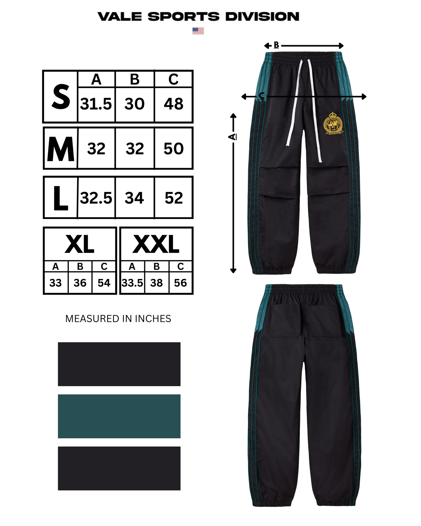 BEAM TRACK PANTS