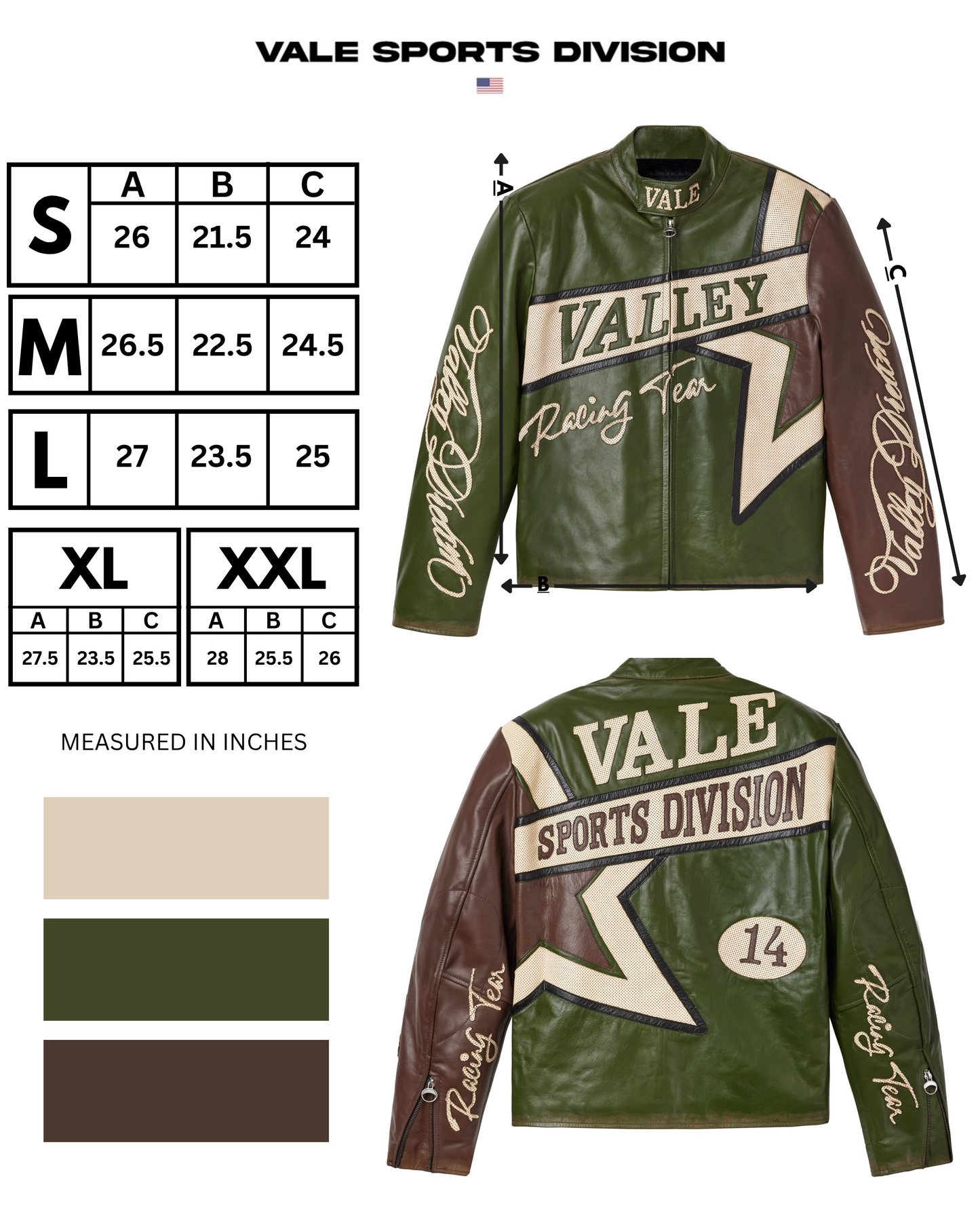 BRITISH GREEN MOTOCROXXX JACKET